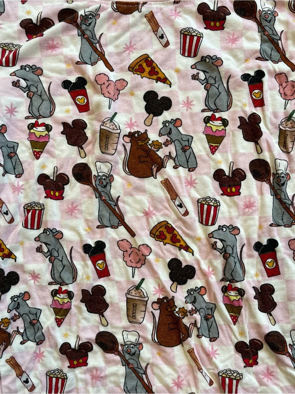 Bamboo Bliss | Disney Ratatouille Snack Pajama Set | Size: 4T